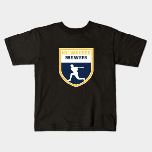 Milwaukee Brewers Fans - MLB T-Shirt Kids T-Shirt